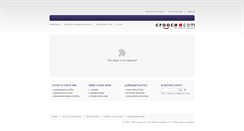 Desktop Screenshot of crooce.com